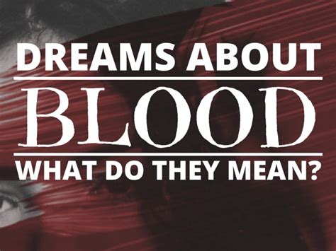 A Message from the Subconscious: What Does a Bloody Wound Symbolize in Dreams?