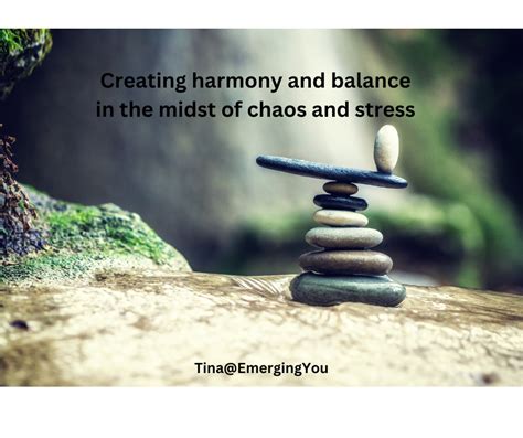 Achieving Harmony in the Midst of Tension