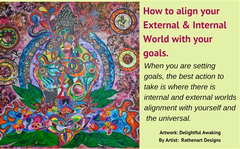 Aligning Your External Environment with Your Internal Goals