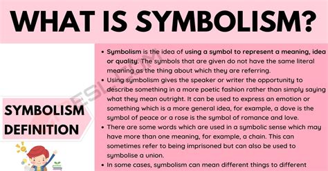 An Exploration of Symbolism