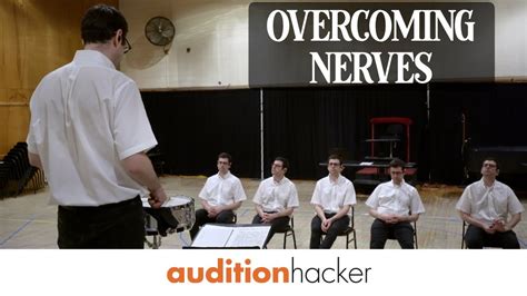 Breaking Barriers: Overcoming Audition Nerves