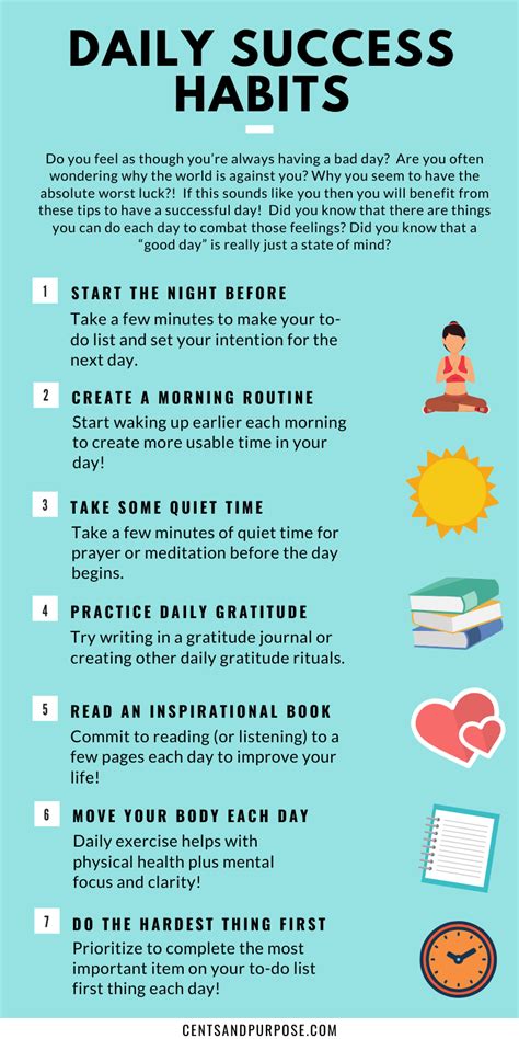 Building Healthy Habits for Success: Crafting an Effective Daily Routine