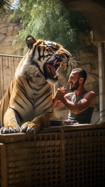 Building a Bond: The Exceptional Connection between Zookeepers and Majestic Big Cats