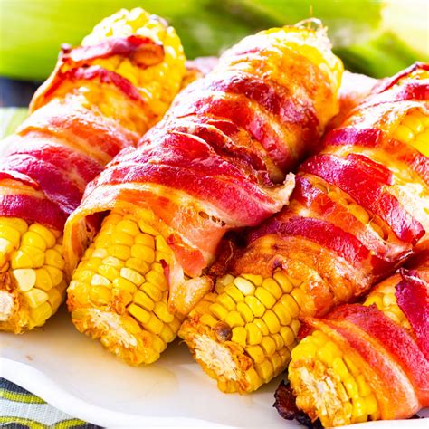 Cheesy Bacon-Wrapped Corn on the Cob