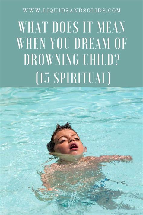 Child Drowning Symbolism
