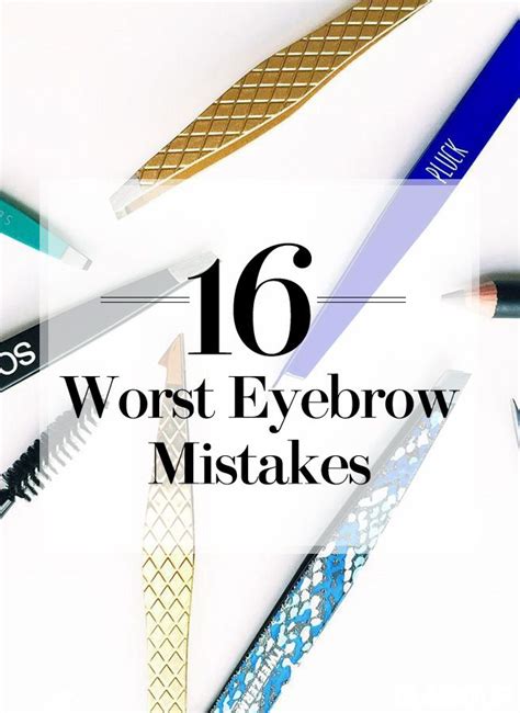 Common Mistakes to Avoid When Shaping and Styling Your Eyebrows