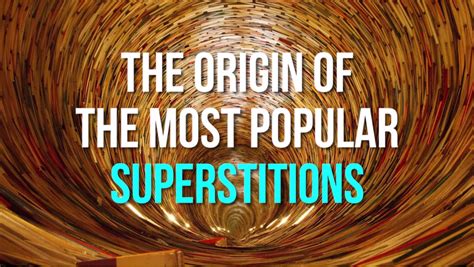 Cultural and Superstitious Beliefs: Interpretations across Different Societies