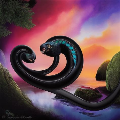 Deciphering the Significance of Ebony Serpents in Dreamscapes