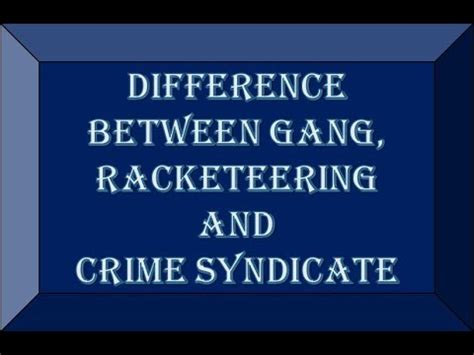 Deciphering the Symbolic Meanings of Fleeing from a Criminal Syndicate
