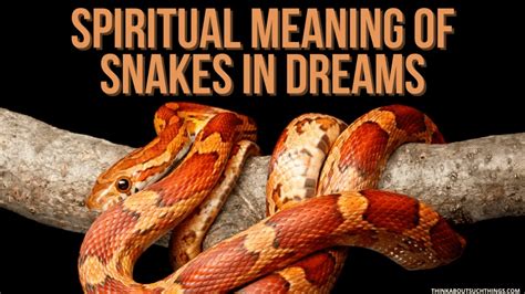 Decoding the Spiritual Significance of Serpents in Dreams