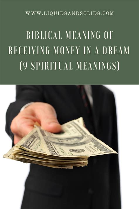Decoding the Symbolic Significance of Receiving Currency in One's Dreams