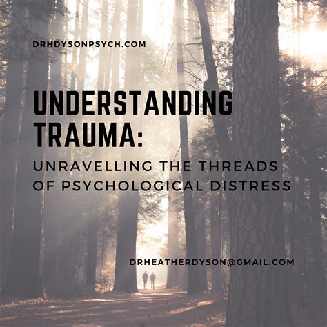 Deep-seated Dread and Distress: Unraveling the Psychological Dimension