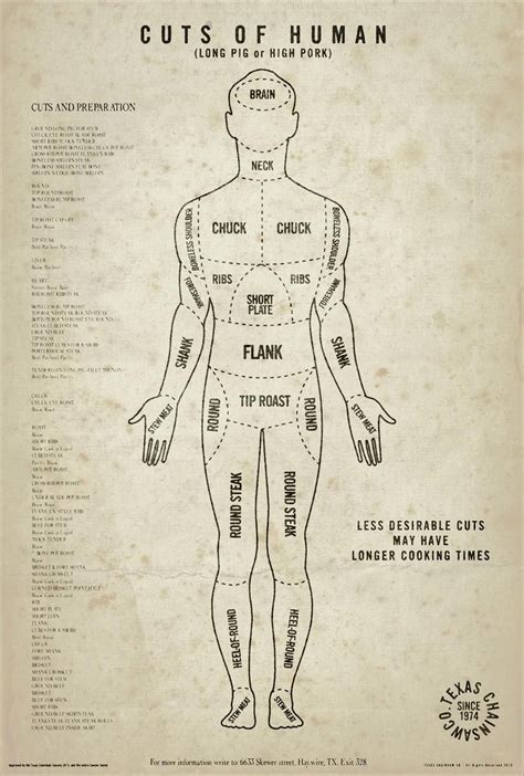 Delving into the Fascinating Subliminal Messages of Human Flesh Cuts