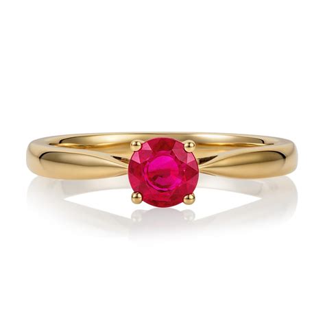 Design Choices and Styles for a Gold Ruby Ring: Finding Your Perfect Match