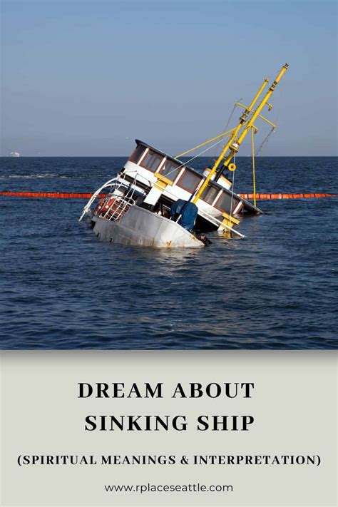 Dreams as Metaphors: Deciphering Symbolic Meanings in a Sinking Vessel