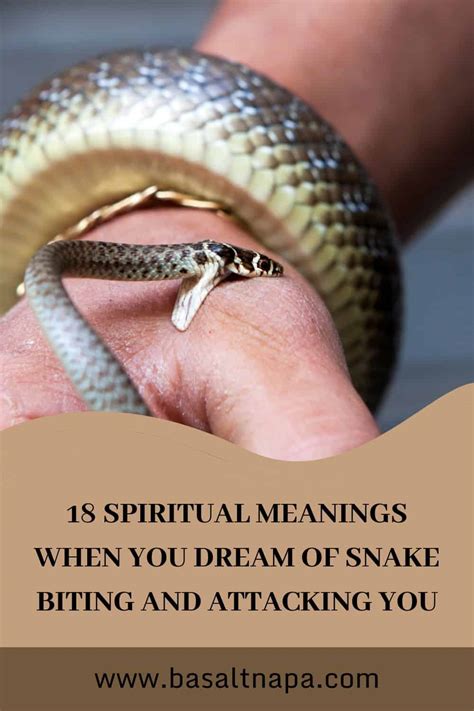 Dreams of Being Bitten by a Snake: Unraveling the Meaning