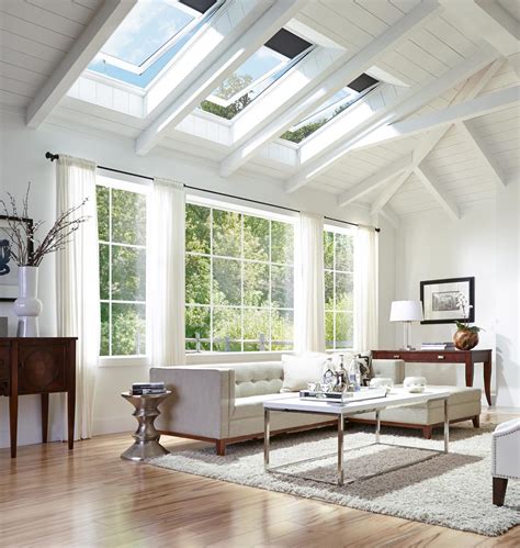 Embrace the Beauty of Natural Light through Expansive Windows and Skylights