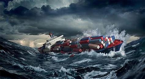 Emotional Turmoil Reflected in Disturbing Maritime Imagery