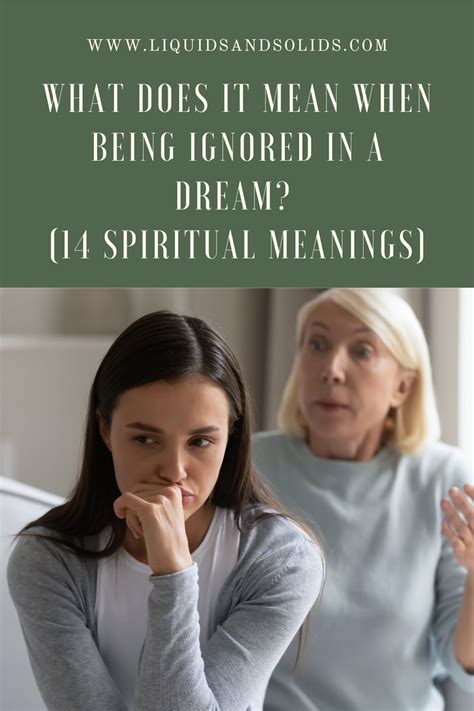Exploring the Deeper Significance of Dreams About Being Ignored by a Significant Other