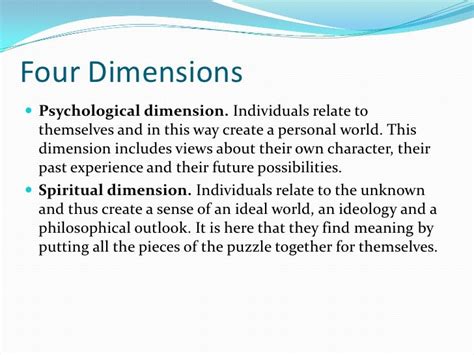 Exploring the Psychological Dimensions of Dream Experiences