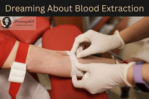 Exploring the Role of Fear in Dreams Involving Blood Extraction