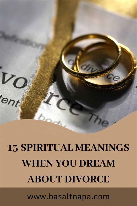 Exploring the Significance of Divorce-related Dreams