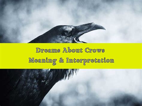 Exploring the Significance of Fear in Crow-Related Dreams