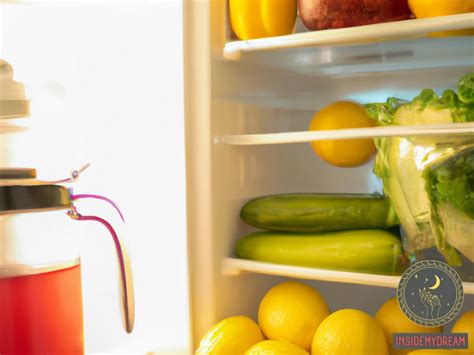 Exploring the Symbolism Behind Dreaming of Refrigerator Cleansing