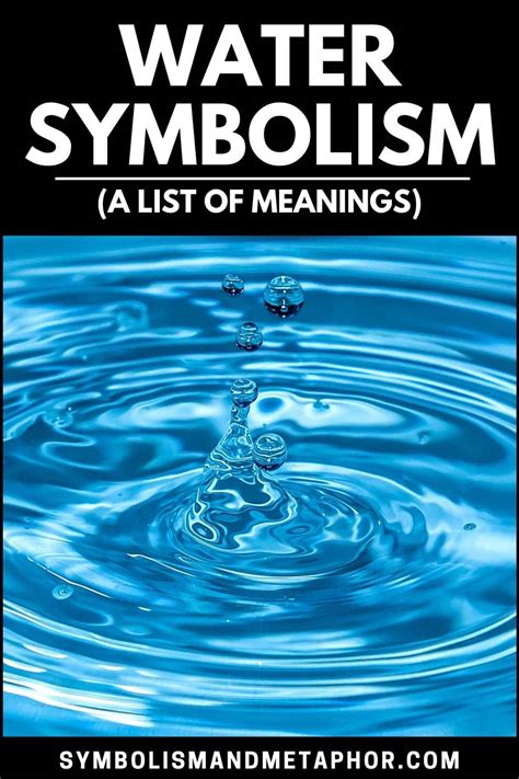 Exploring the Symbolism of Aquatic Elements