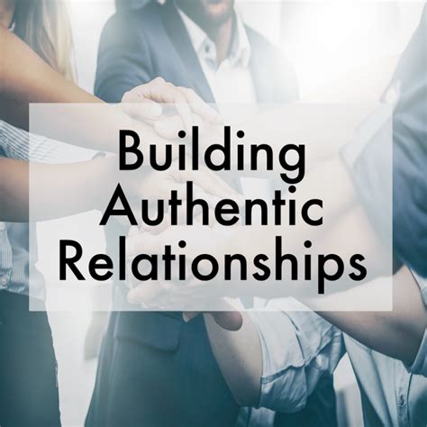 Genuine Connection: Building Authentic Relationships