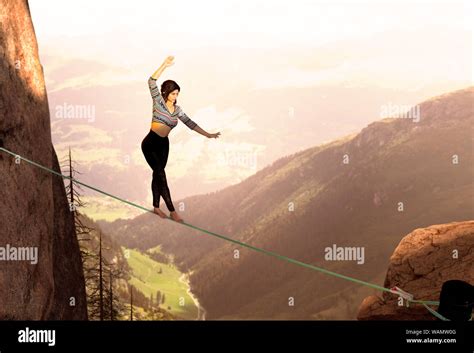 Highlining: Walking on the Brink of Courage