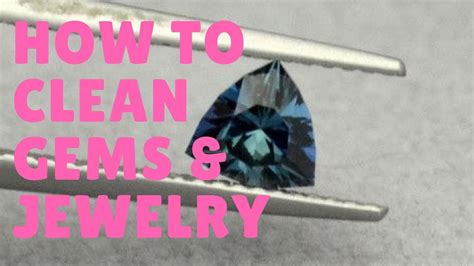 How to Safely Clean Precious Gemstones