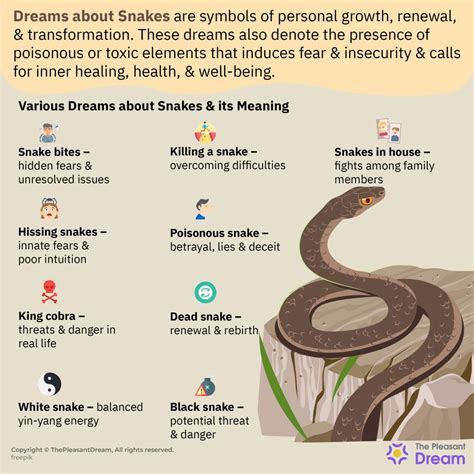 Insights into Hidden Desires and Fears: Unveiling the Secrets of Snake Dreams