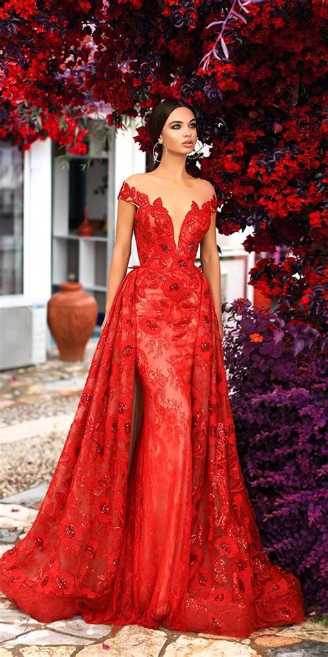 Inspiring Red Wedding Dress Designs from Around the World