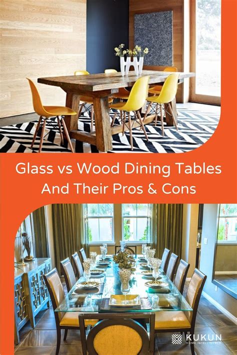 Materials for Dining Tables: Pros and Cons