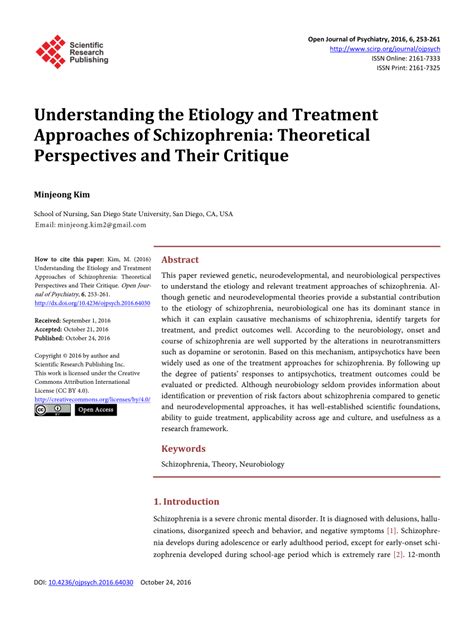 Medical Perspectives: Understanding the Etiology and Therapeutic Approaches