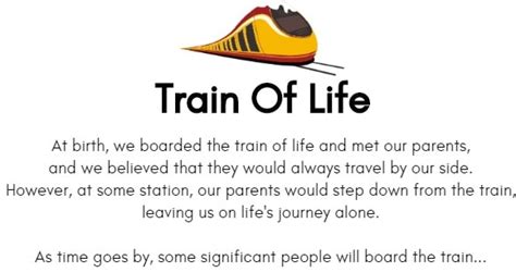 Metaphorical Connections: Trains as Life's Journeys