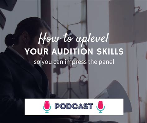 Nailing your audition: impressing the casting panel
