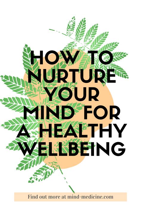 Nurturing Your Mental Well-being Through Cultivating