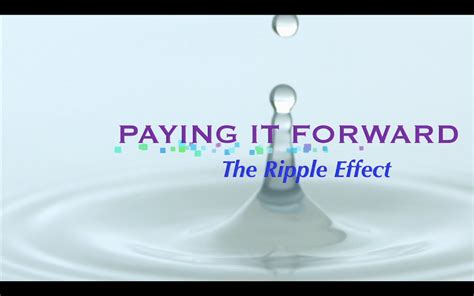 Paying It Forward: The Ripple Effect of Giving and Receiving Support