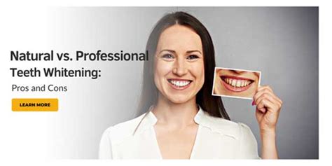 Professional Teeth Whitening vs. Natural Methods: Pros and Cons