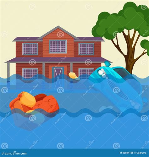 Psychological Insight: How Dreams Depict Challenges Through House Inundation