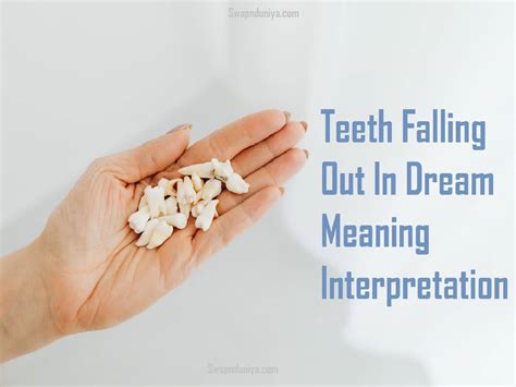 Psychological Interpretations of Dreams Related to Tooth Breakage