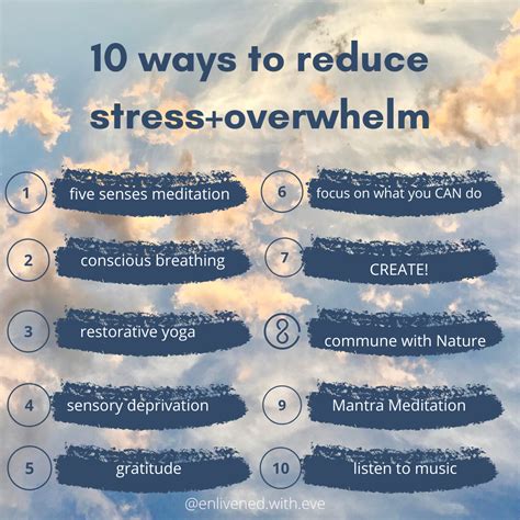Reducing Stress and Overwhelm