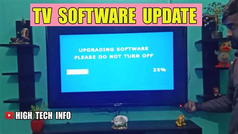 Resolving Software Issues: Restoring or Upgrading the TV's Firmware