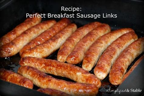 Sausages that Elevate Your Breakfast Experience: A Morning Delight