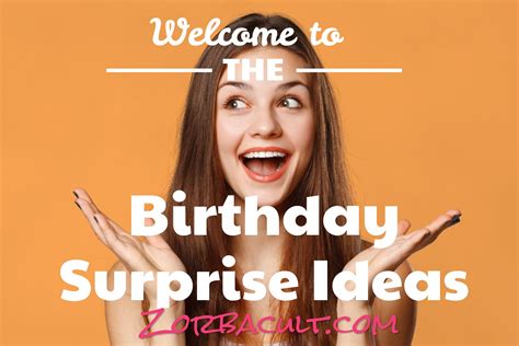 Secret Strategies for a Memorable Birthday Surprise