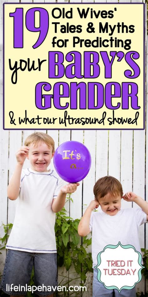 Separating Fact from Fiction: Debunking Old Wives' Tales in Predicting the Gender of Your Child