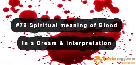 Significance of Blood Symbolism in Dreams