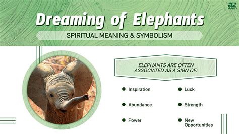 Symbolism of Elephants in Dreams